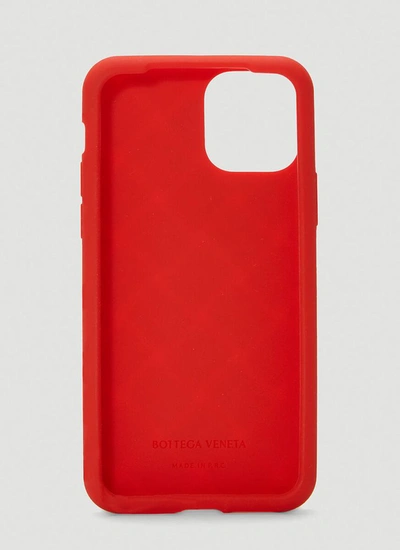 Shop Bottega Veneta Iphone 11 Pro Phone Case In Red