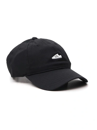 Shop Adidas Originals Sst Baseball Cap In Black