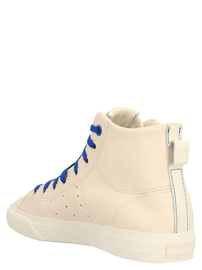 Shop Adidas Originals By Pharrell Williams Adidas By Pharrell Williams Nizza Sneakers In White