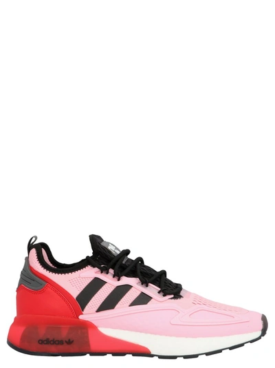 Shop Adidas Originals Ninja Zx 2k Boost Sneakers In Pink