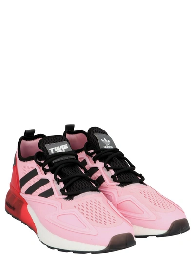 Shop Adidas Originals Ninja Zx 2k Boost Sneakers In Pink