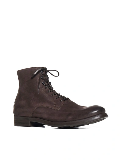 Shop Officine Creative Chronicle Ankle Boots In Brown