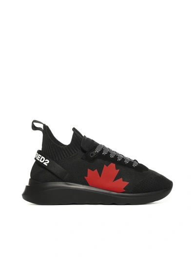 Shop Dsquared2 Speedster Low In Black