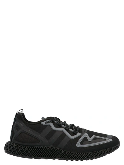 Shop Adidas Originals Zx 2k 4d Sneakers In Black