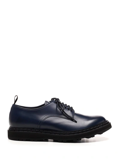 Shop Officine Creative Lydon 1 Derby Shoes In Blue