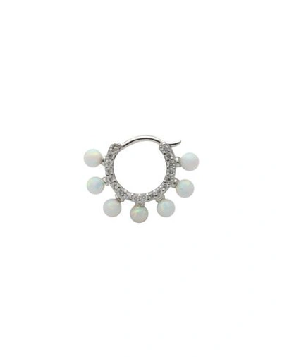 Shop Galleria Armadoro Woman Single Earring Silver Size - 925/1000 Silver