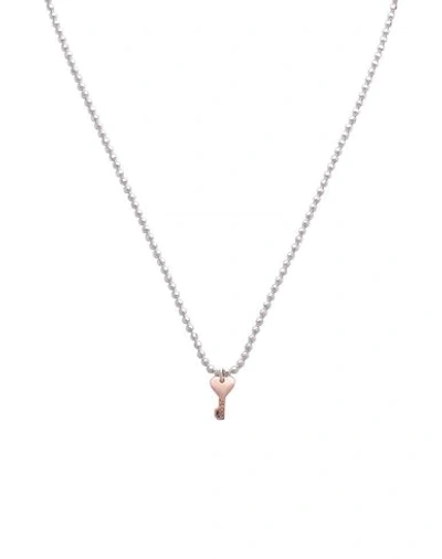 Shop Jack&co Jack & Co Woman Necklace Copper Size - 925/1000 Silver In Orange