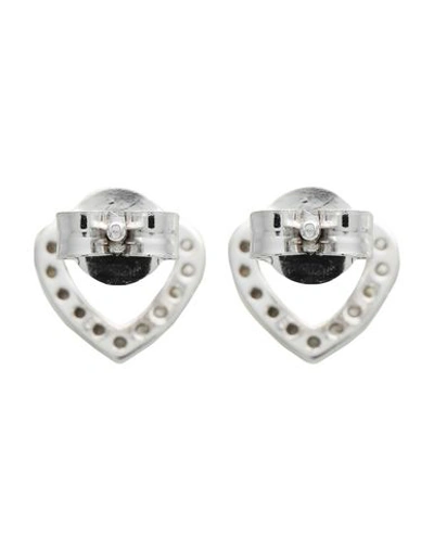 Shop Kurshuni Woman Earrings Silver Size - 925/1000 Silver, Cubic Zirconia