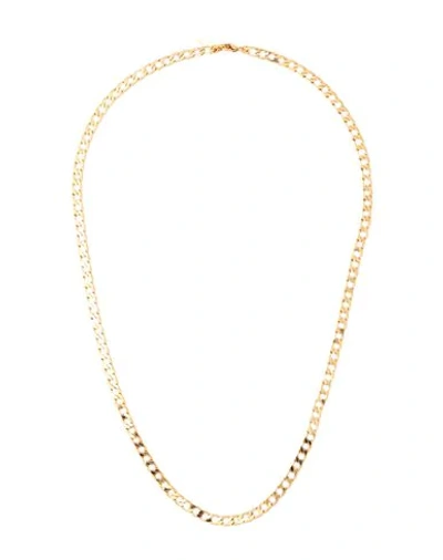 Shop Titlee Woman Necklace Gold Size - Brass, 24kt Gold-plated