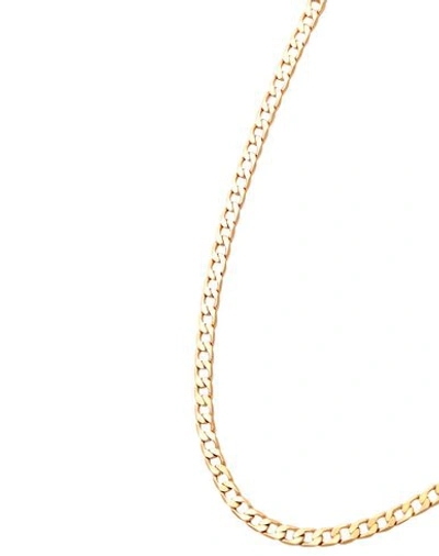 Shop Titlee Woman Necklace Gold Size - Brass, 24kt Gold-plated