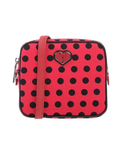 Shop Katie Grand Loves Hogan Woman Handbag Garnet Size - Textile Fibers In Red