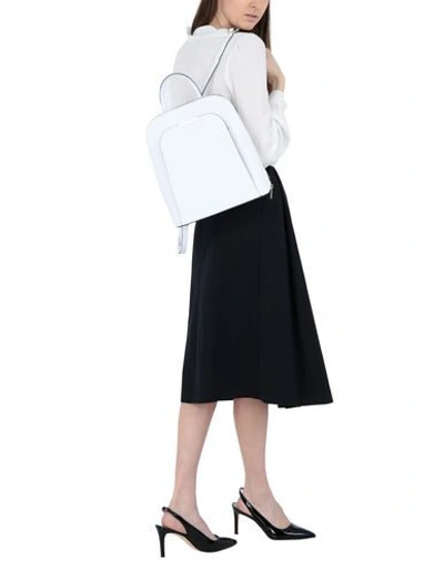 Tuscany Leather Backpacks & Fanny Packs In White