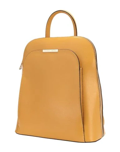 Shop Tuscany Leather Backpacks In Camel