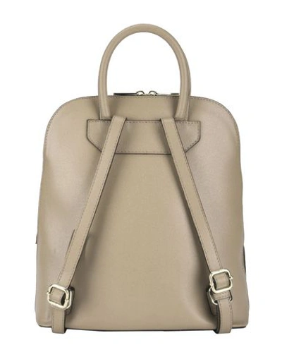 Shop Tuscany Leather Backpacks & Fanny Packs In Pale Pink