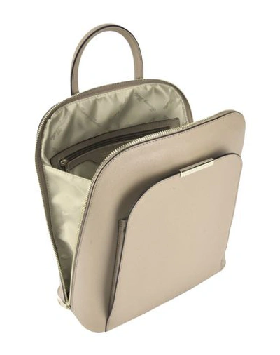 Shop Tuscany Leather Backpacks & Fanny Packs In Pale Pink
