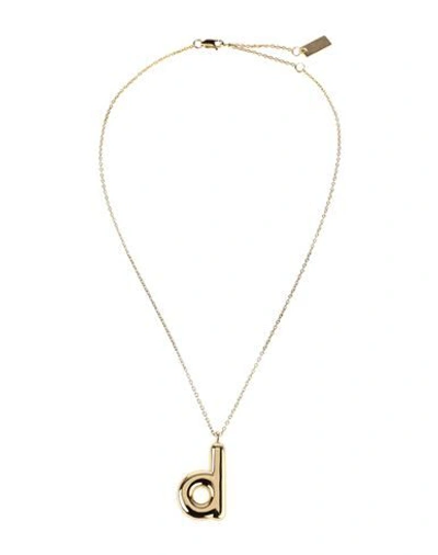 Marc Jacobs Necklaces In Gold