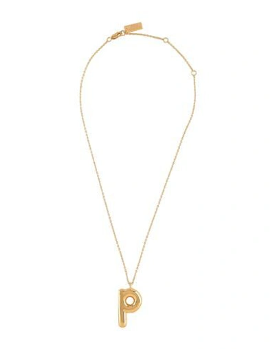 Marc Jacobs Necklaces In Gold