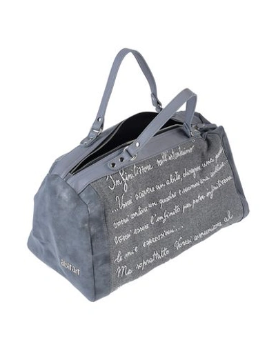 Shop Abitart  Vanessa Foglia Handbags In Grey
