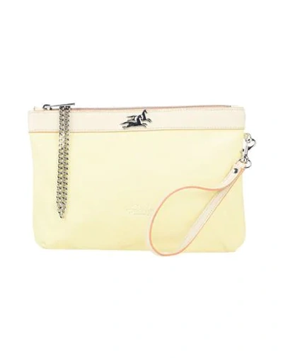 Shop Franco Pugi Handbags In Light Yellow