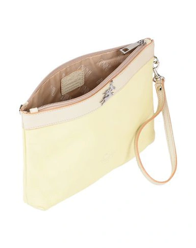 Shop Franco Pugi Handbags In Light Yellow