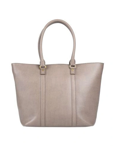 Shop A.g. Spalding & Bros. 520 Fifth Avenue  New York Handbag In Dove Grey