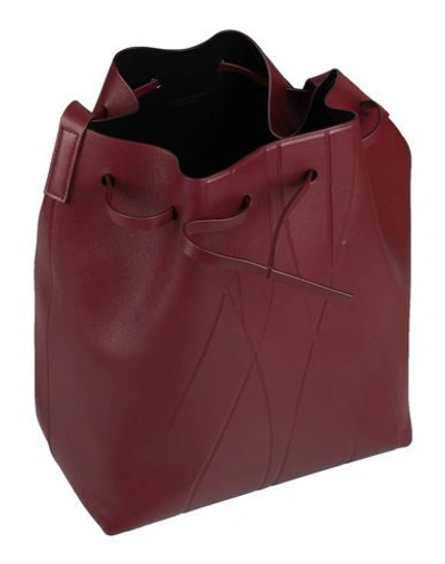 Shop Alesya Orlova Handbags In Maroon