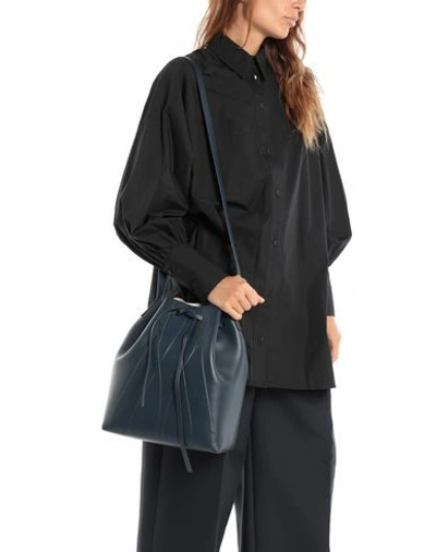 Shop Alesya Orlova Handbags In Dark Blue