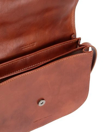 Tuscany Leather Handbags In Tan