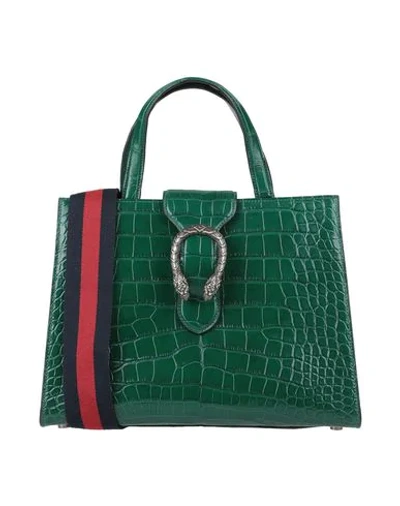 Shop Gucci Handbag In Green