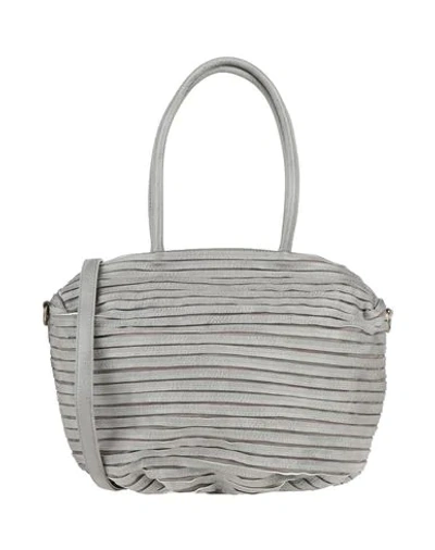 Shop Maury Handbags In Grey
