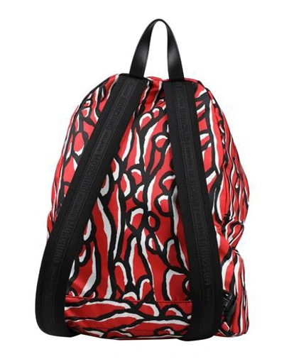 Shop Moschino Backpacks & Fanny Packs In Red