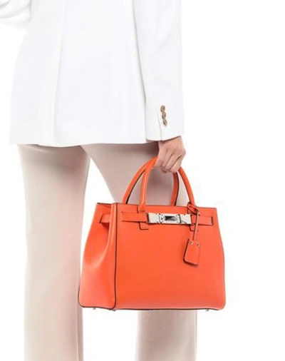 Shop Cromia Handbags In Orange