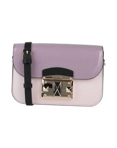 Shop Cromia Handbags In Purple