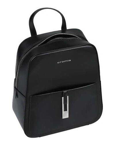 Shop Cromia Backpacks & Fanny Packs In Black