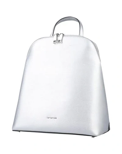 Shop Cromia Backpacks & Fanny Packs In Silver