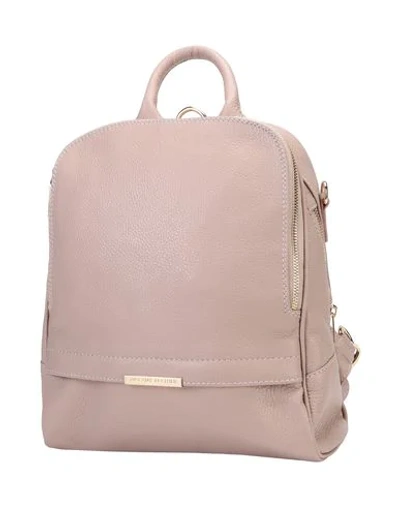 Shop Tuscany Leather Backpacks In Blush