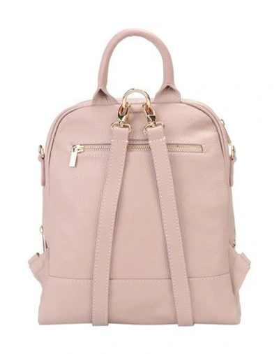 Shop Tuscany Leather Backpacks In Blush