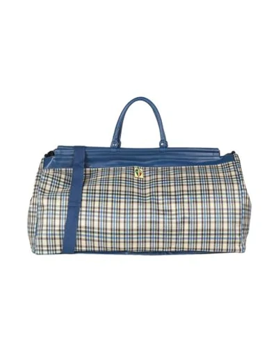 Shop Riviera Milano Duffel Bags In Blue