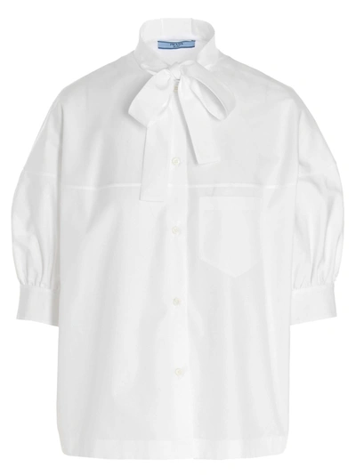 Shop Prada Shirt In White
