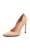 STUART WEITZMAN QUEEN 110MM SUEDE PUMPS