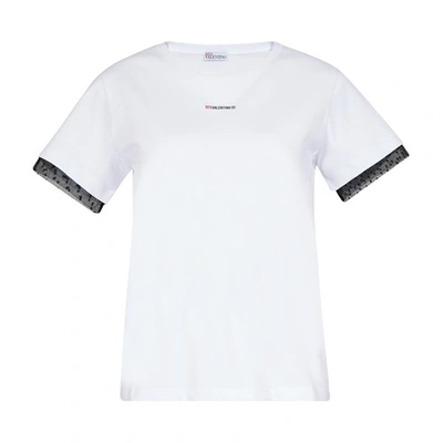Shop Red Valentino T-shirt In A01
