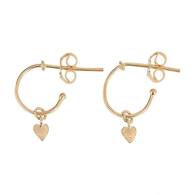 Shop Monsieur Anatoles Caur Earrings In Gold