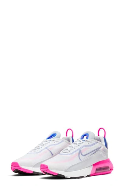 Shop Nike Air Max 2090 Sneaker In White/ Concord/ Pink/ Platinum