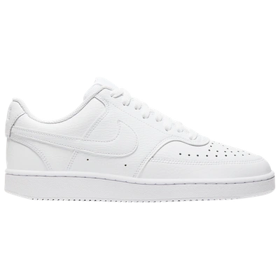 Shop Nike Mens  Court Vision Low In White/white/black