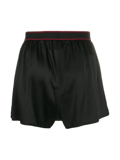 Shop Dsquared2 Logo-trimmed Two-tone Boxer Briefs In Black