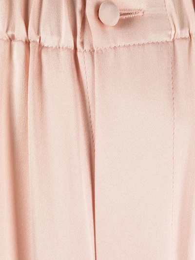 Shop Fendi Two-piece Pajama Set In Pink