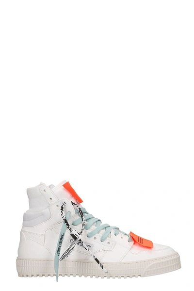 Shop Off-white 3.0 Off Court Sneakers In White Leather