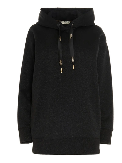 Shop Fendi Roma Sweatshirt In Black