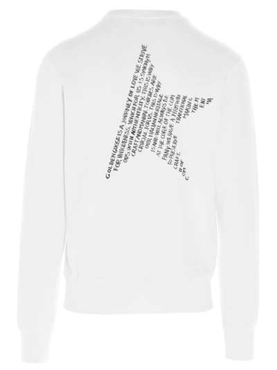 Shop Golden Goose Archibald Sweatshirt In White