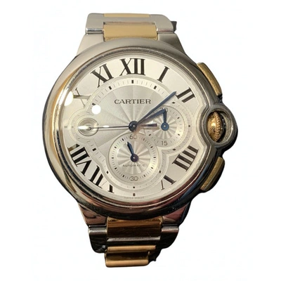 Pre-owned Cartier Ballon Bleu Watch In Gold